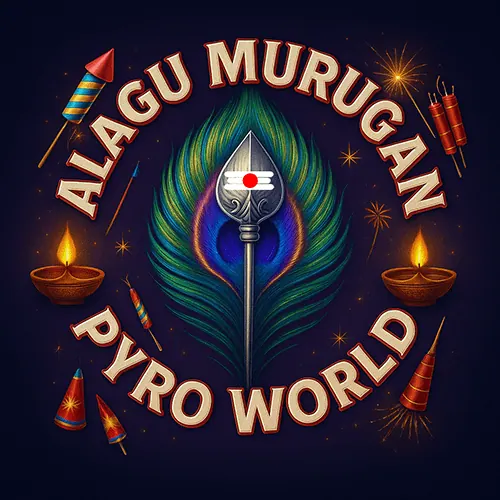 Alagu Murugan Pyro World logo